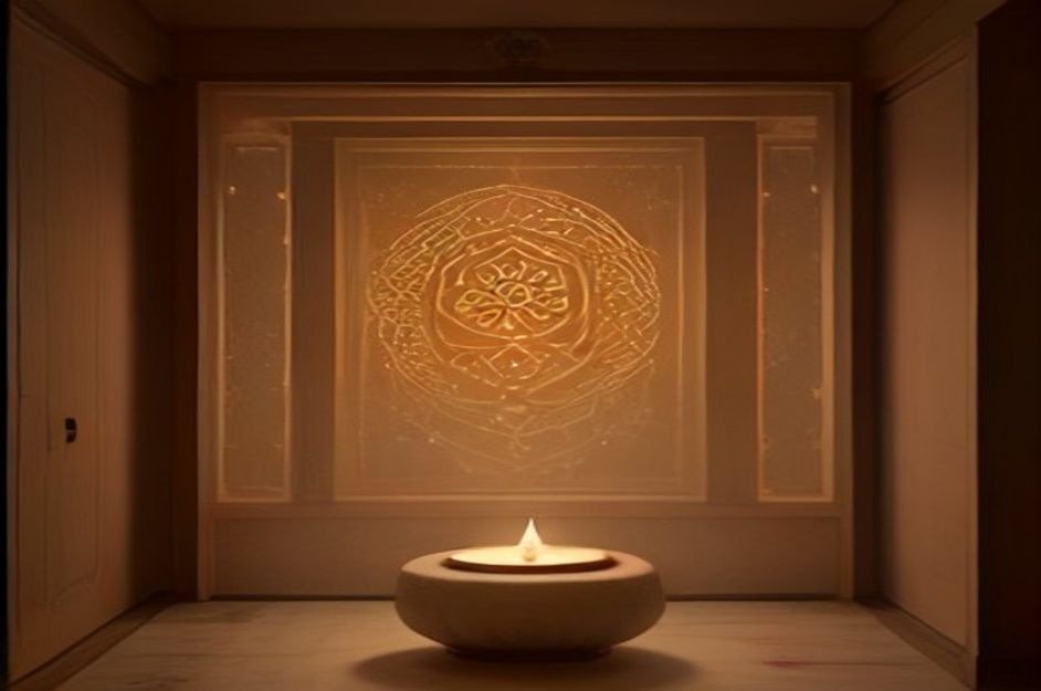 Intricate Mandir Pooja Room Interior Design by Aanganshobha